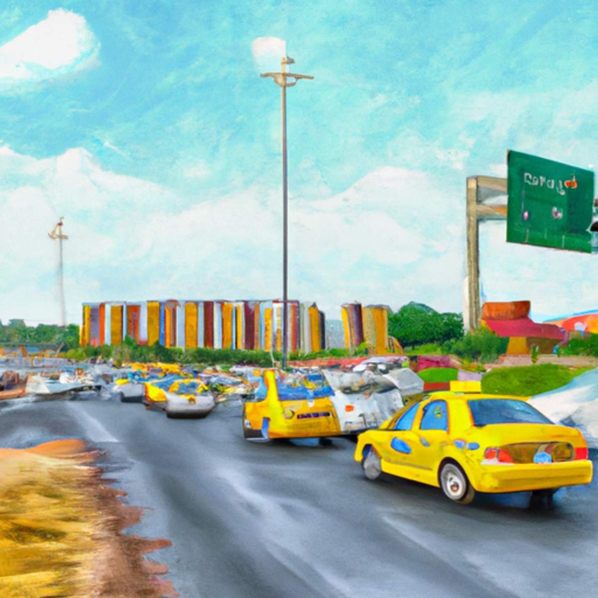 Preço de táxi em Nigeria