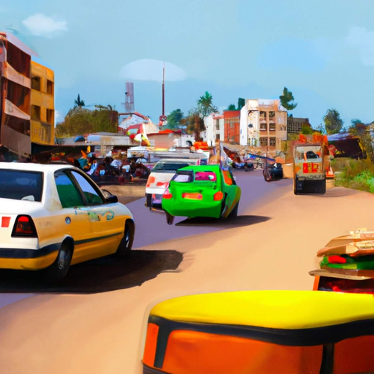 Preço de táxi em Gambia