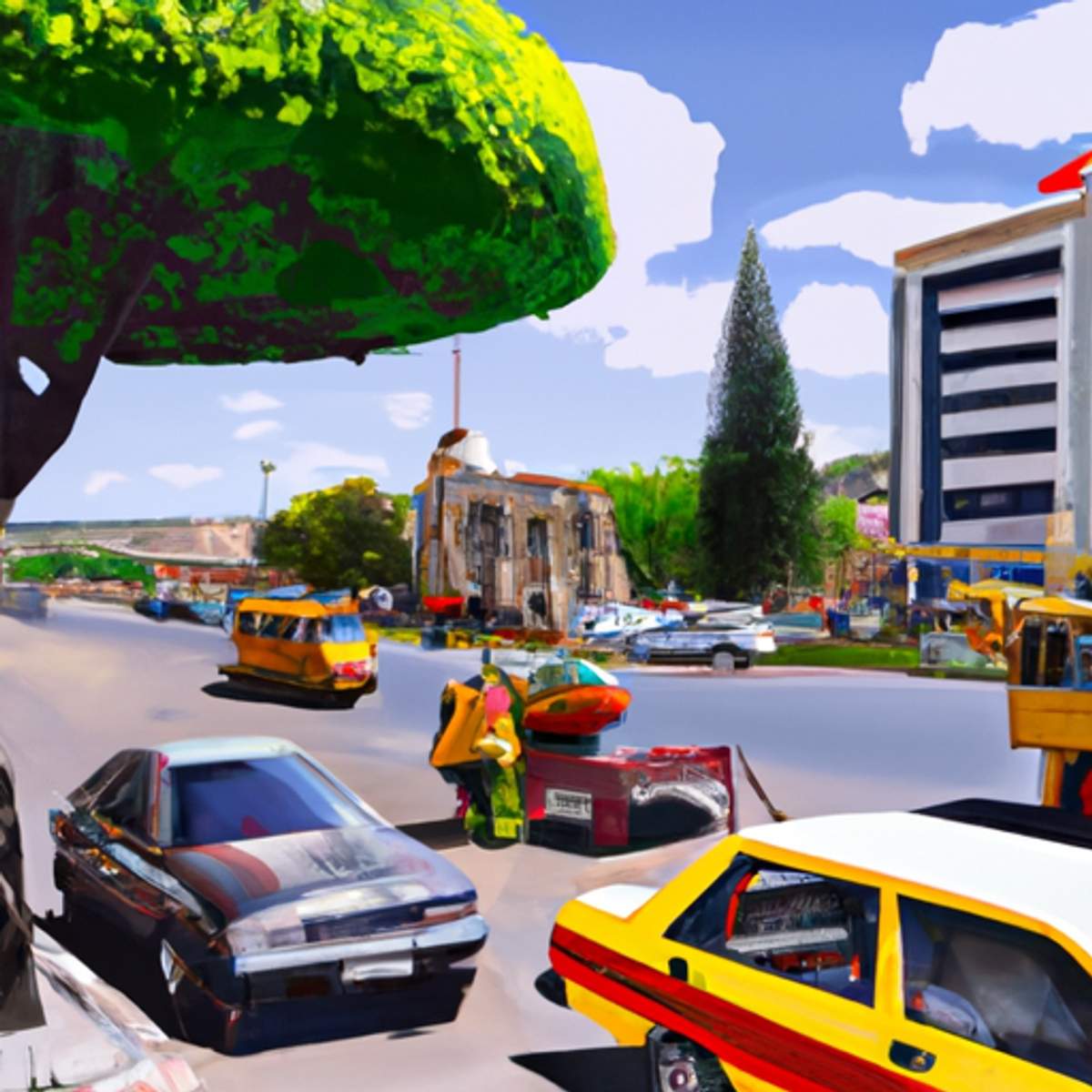 Preço de táxi em Zimbabwe