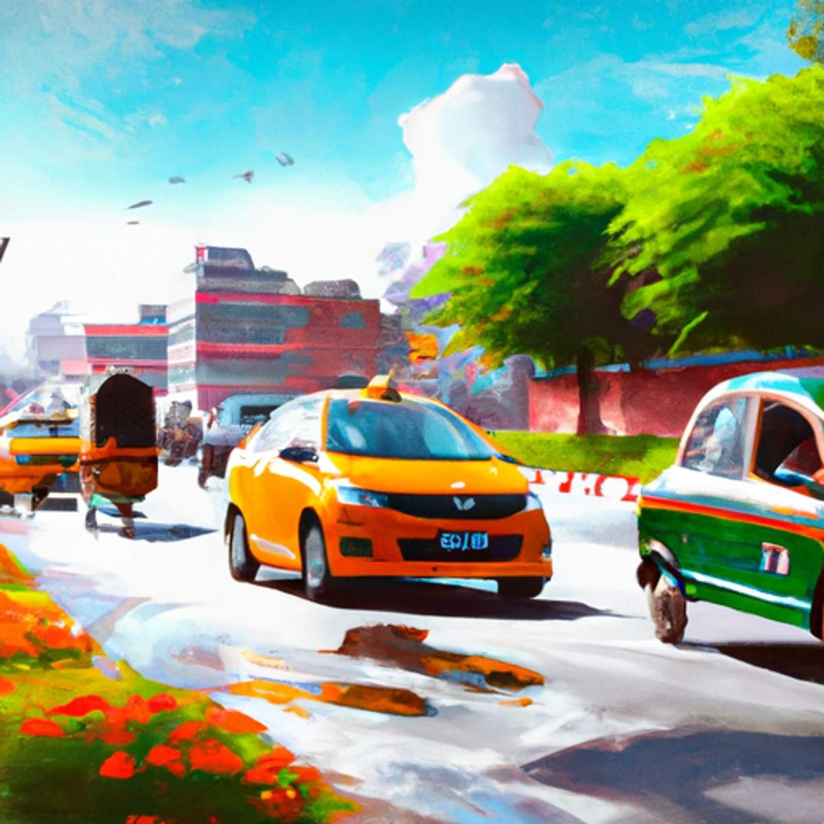 Preço de táxi em Nepal