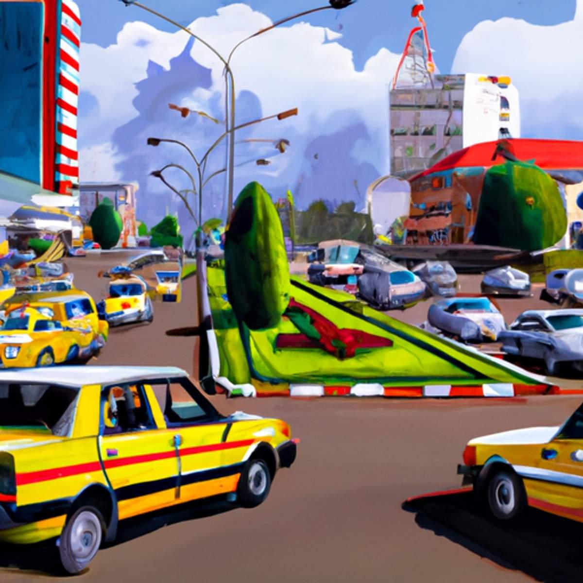 Preço de táxi em Uganda
