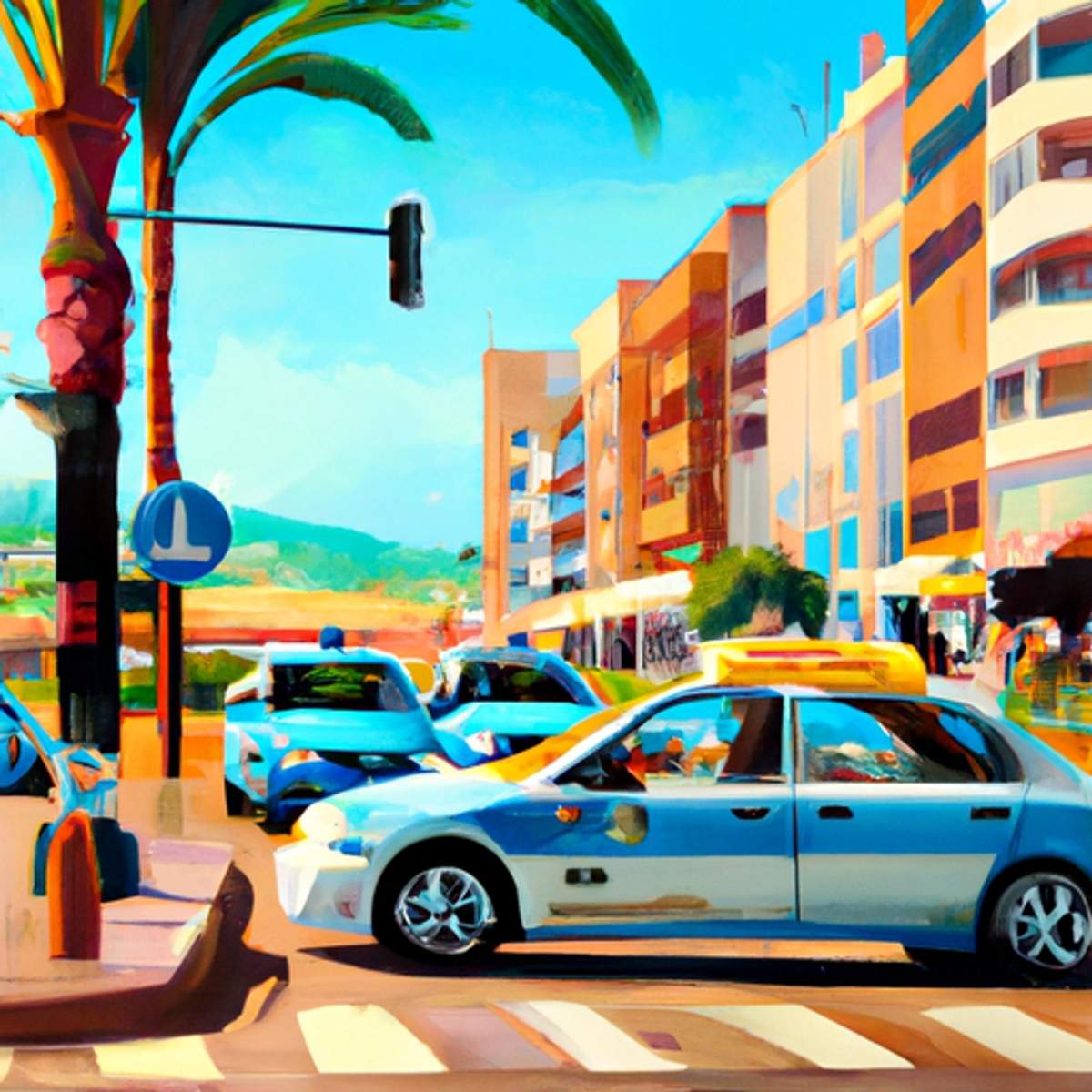 Preço de táxi em Espanha