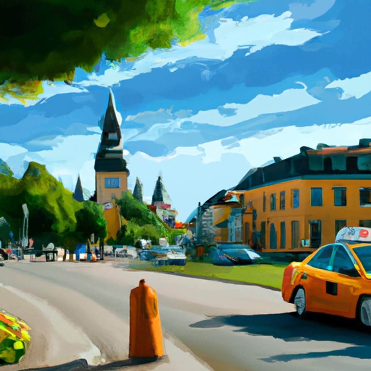 Preço de táxi em Suécia