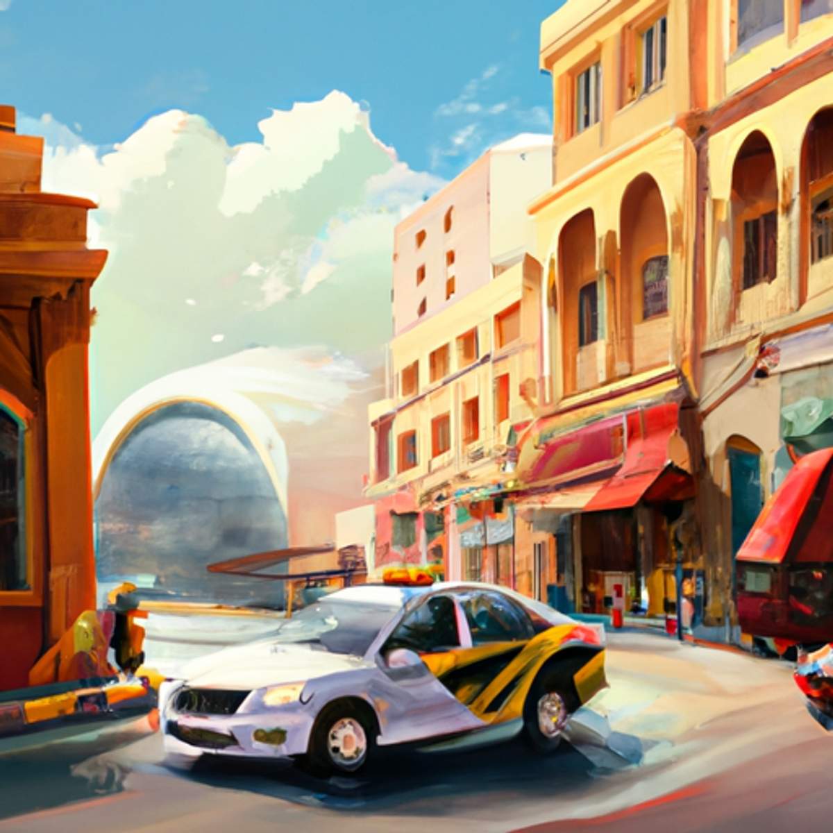 Preço de táxi em Marrocos