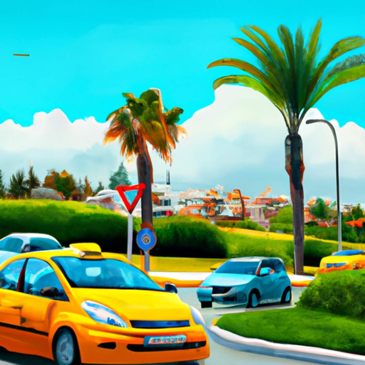 Preço de táxi em Chipre