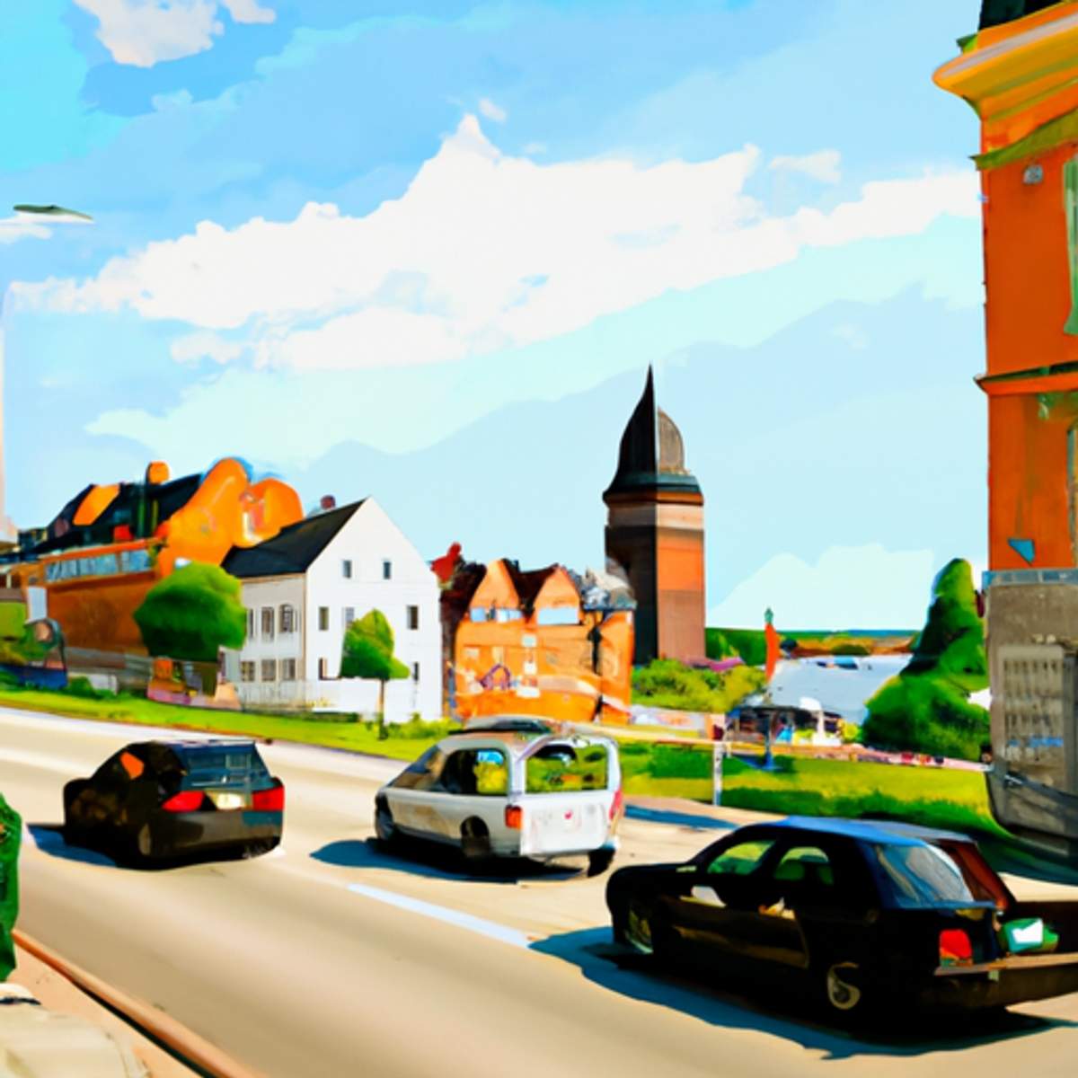 Preço de táxi em Dinamarca