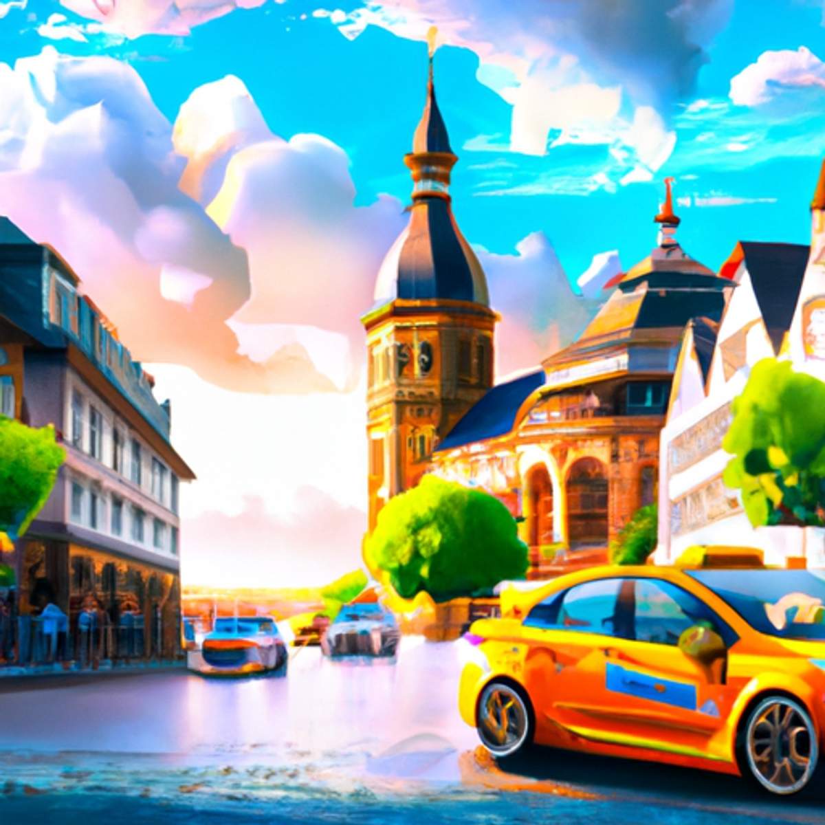 Preço de táxi em Alemanha