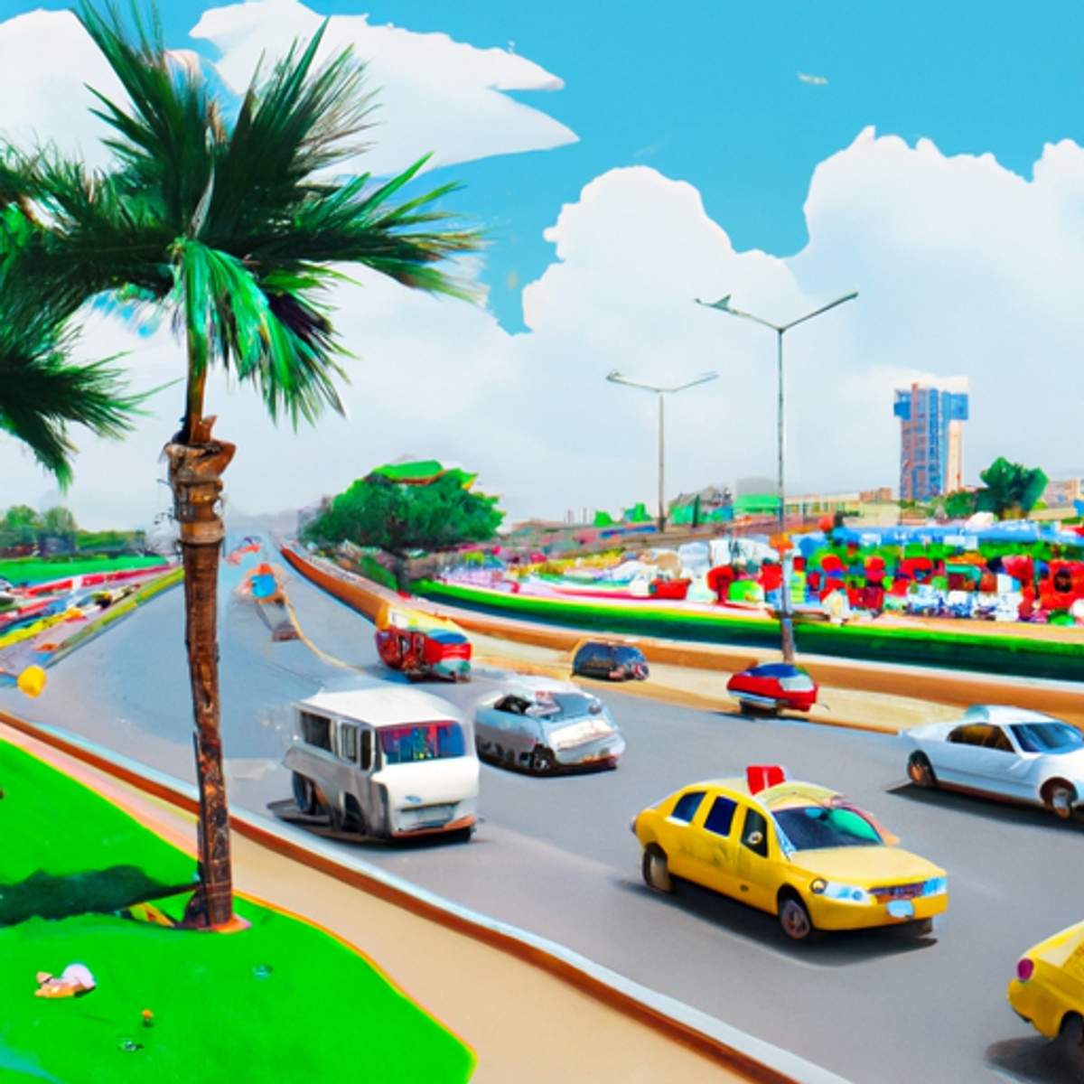 Preço de táxi em Costa do Marfim