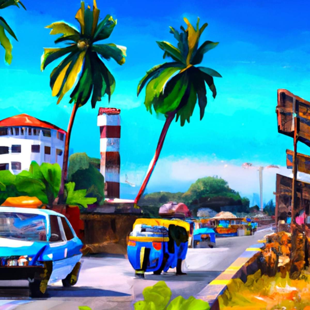 Preço de táxi em Tanzania