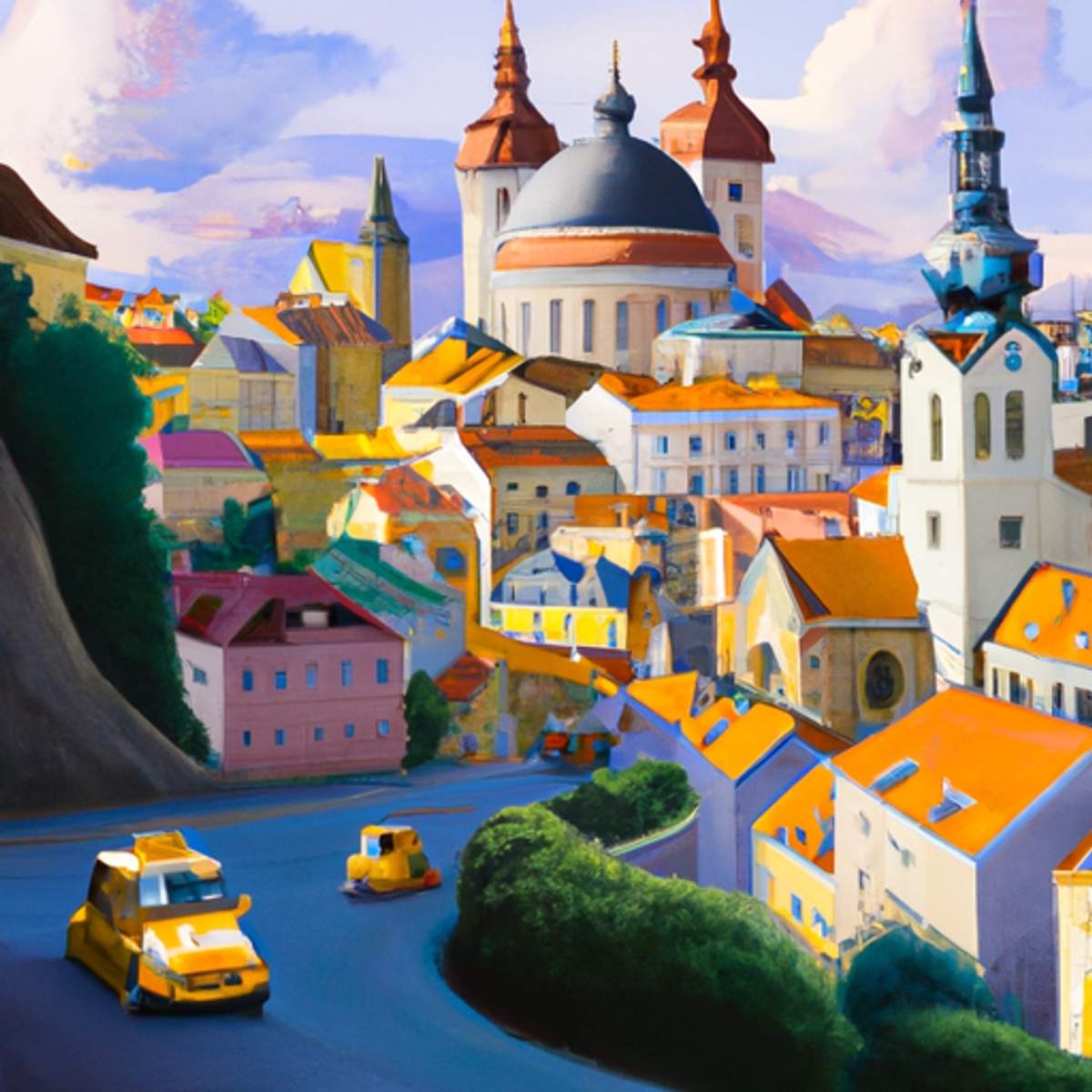 Preço de táxi em República Tcheca