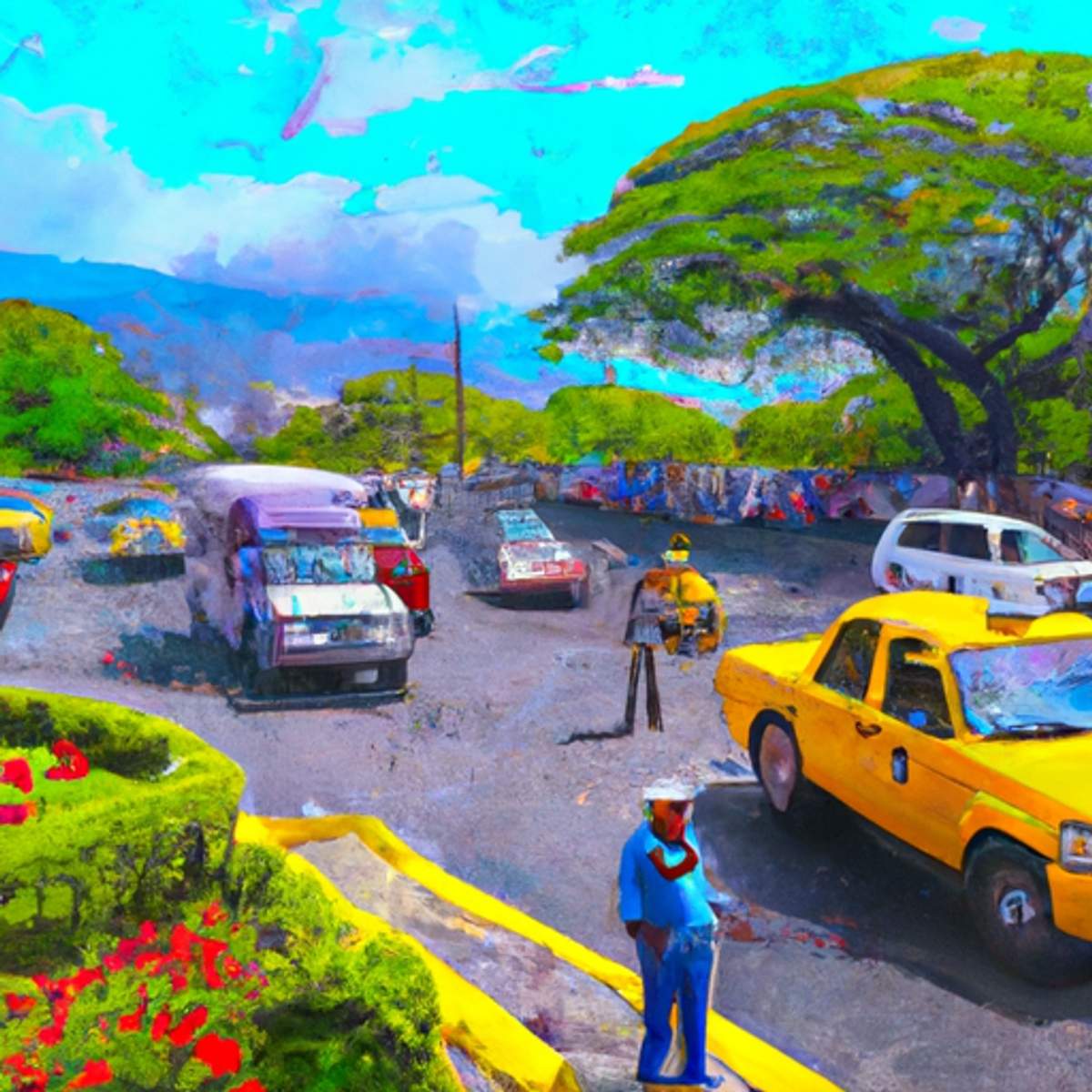 Preço de táxi em El Salvador