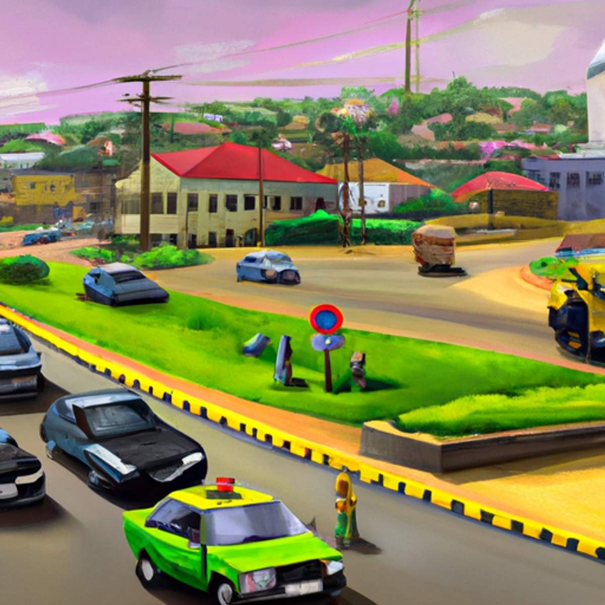 Preço de táxi em Ghana