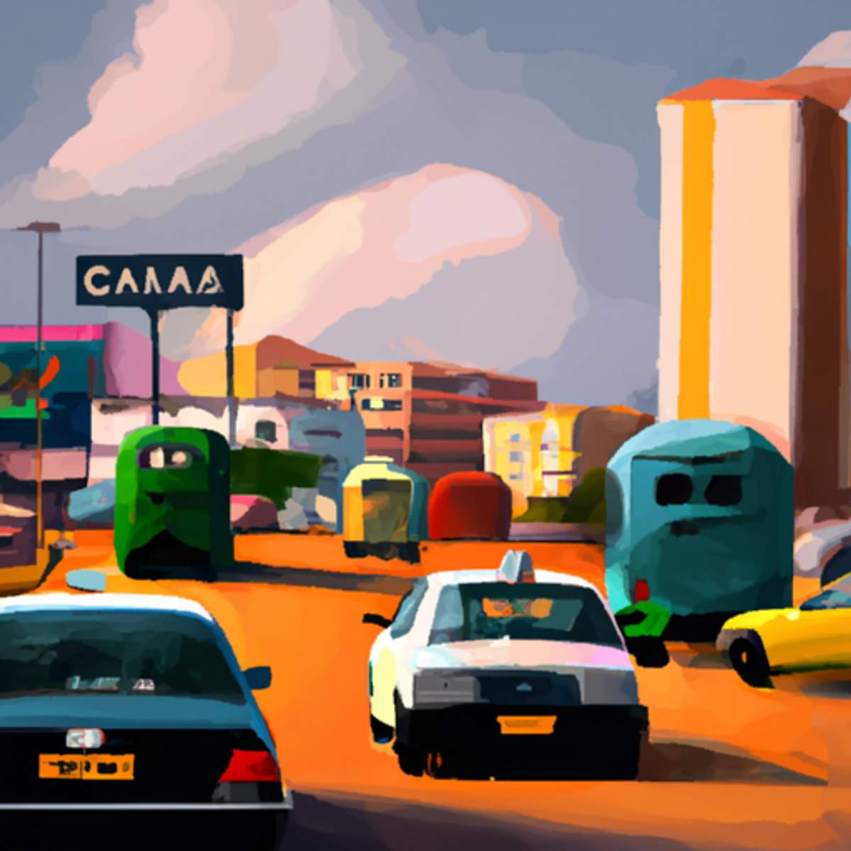 Preço de táxi em Nigeria